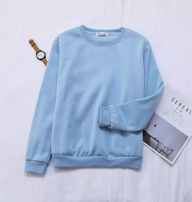 BASIC WOMEN SWEATSHIRT
