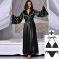 3 PIECE NIGHTWEAR GOWN+BRA+PANTY