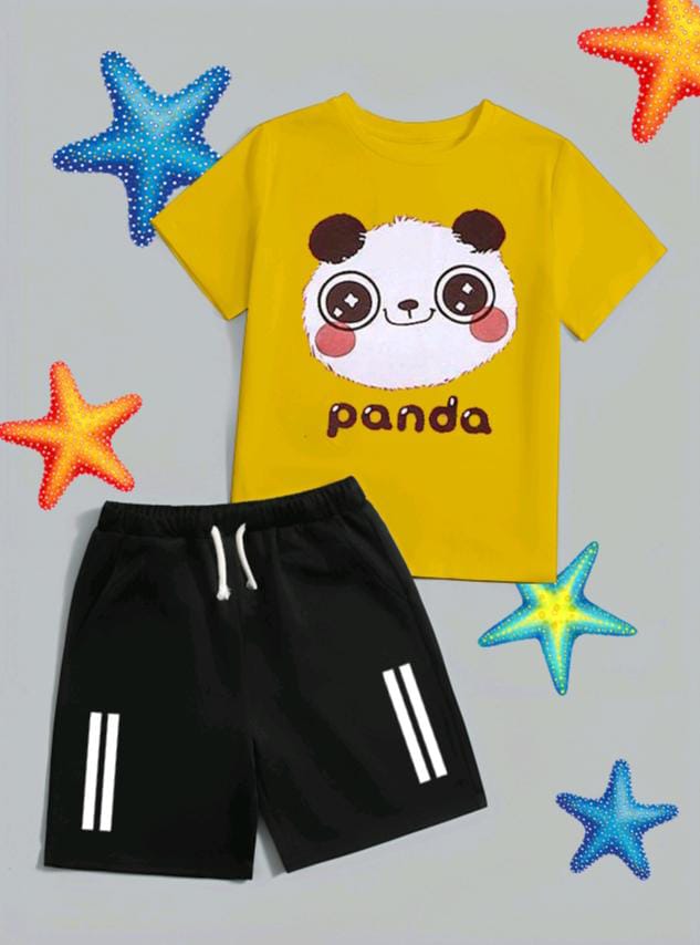 PANDA KIDS SHORT WEAR