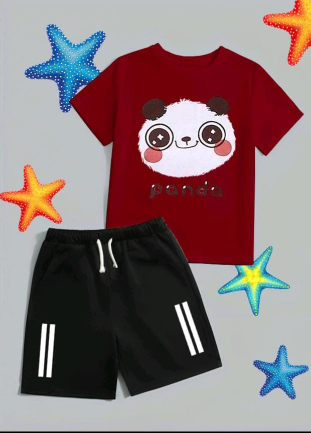 PANDA KIDS SHORT WEAR