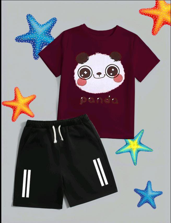 PANDA KIDS SHORT WEAR