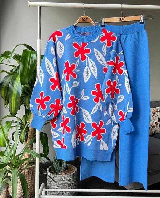TURKISH STYLE WINTER LEAF CO-ORD SET