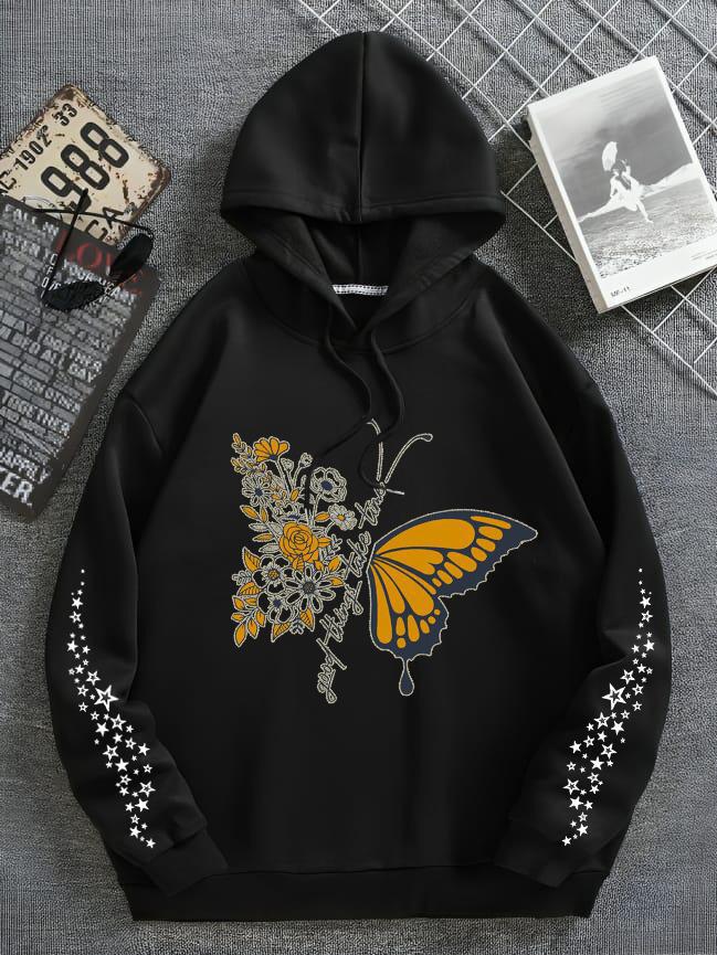 Unisex Hoodies Mix Printed
