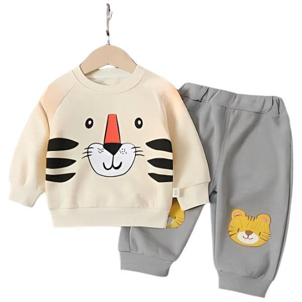 Kids Tracksuit In Style Printed T-shirt and short trouser for kids