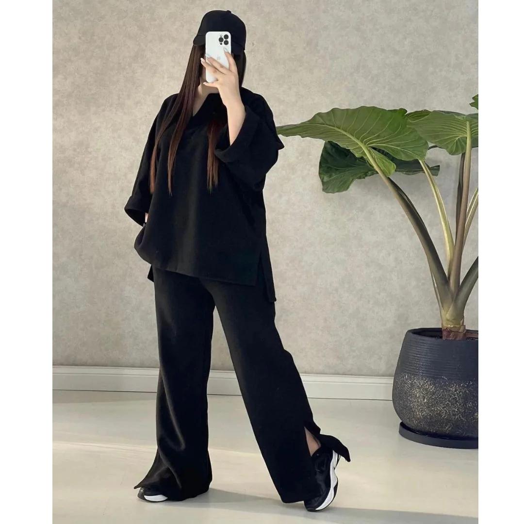 WINTER BOTTOM CUT STYLE 2 PCS OUTFIT