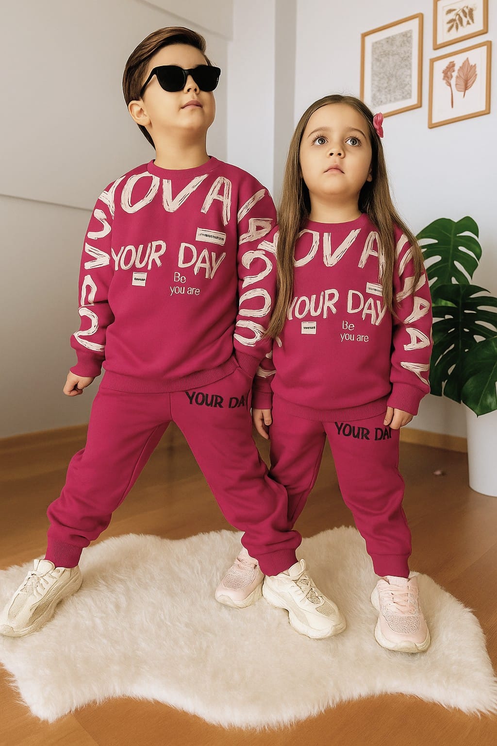 Maroon Winter Tracksuit