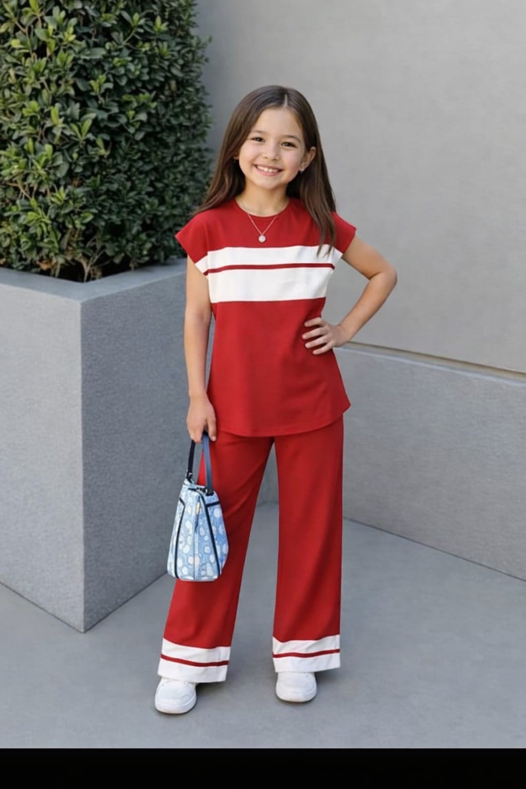 Baby Girls Pannel Tracksuit