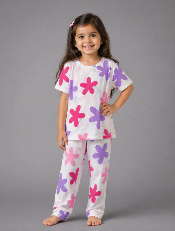 Floral Printed Kids Wear