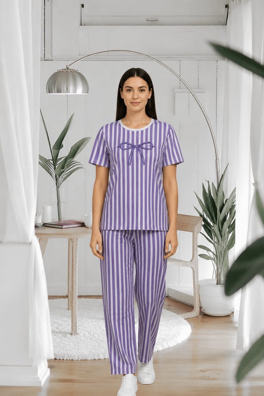 Dreamy Lilac Lounge Wear