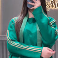 3 PIECE WINTER STRIPE CO-ORD SET