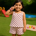 Pucker Up Lip Kids Short Set