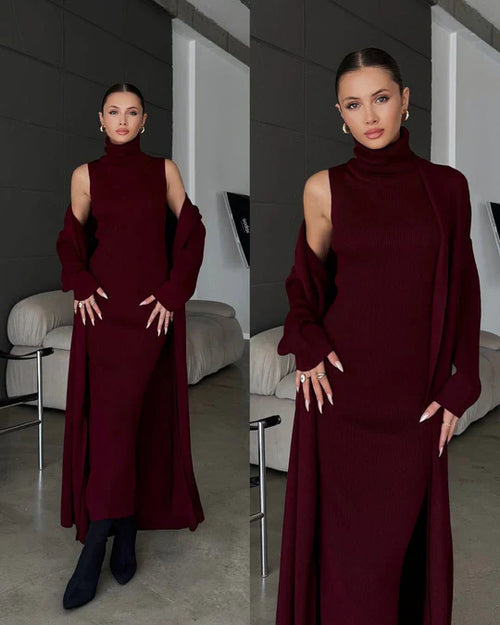 2 PCS BODYCON & GOWN