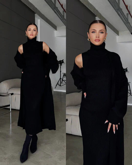 2 PCS BODYCON & GOWN