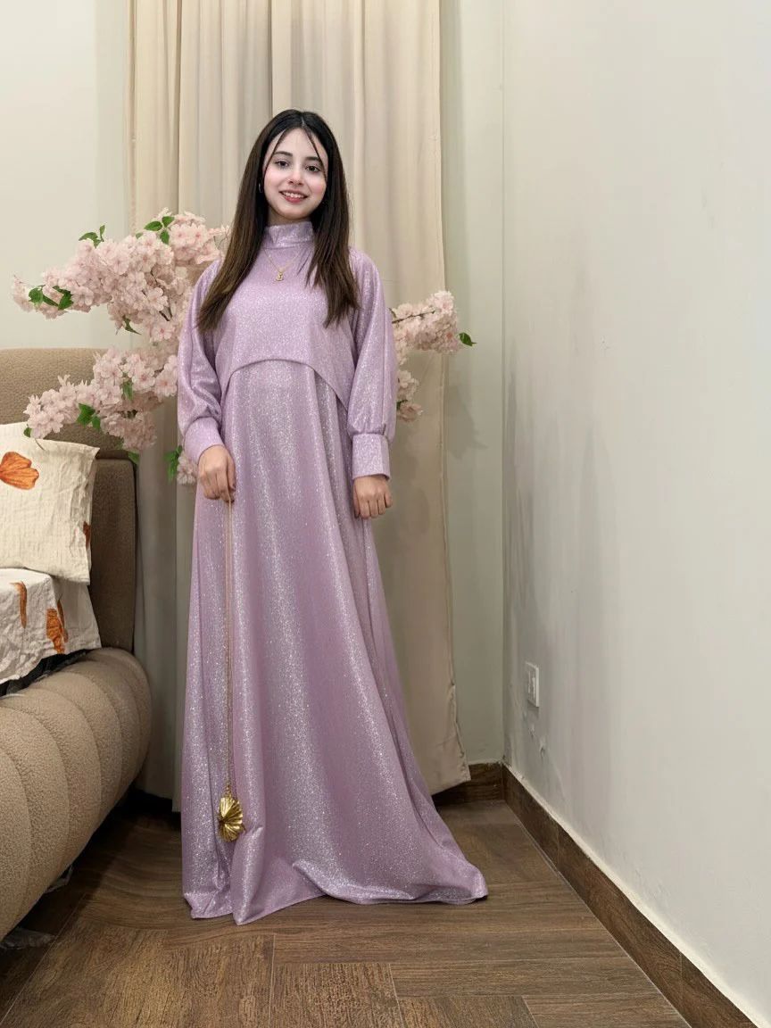 Moonlight Shimmer Cape & Maxi Set