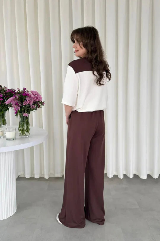 Shoulder Tie 2-Piece Suit