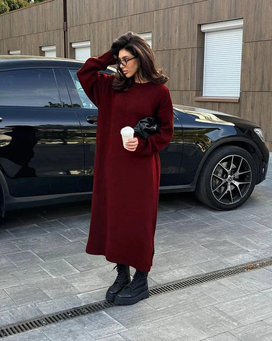 BALLOON MAXI DRESS